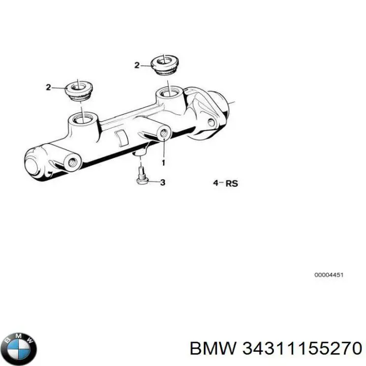 Cilindro maestro de frenos BMW 5 sedán (E28) (1980 - 1990) precio, desde 68,03 EUR