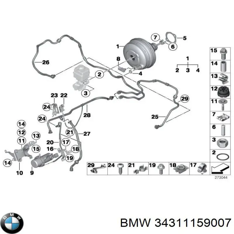 BMW 34311159007 precio, desde 11,28 EUR