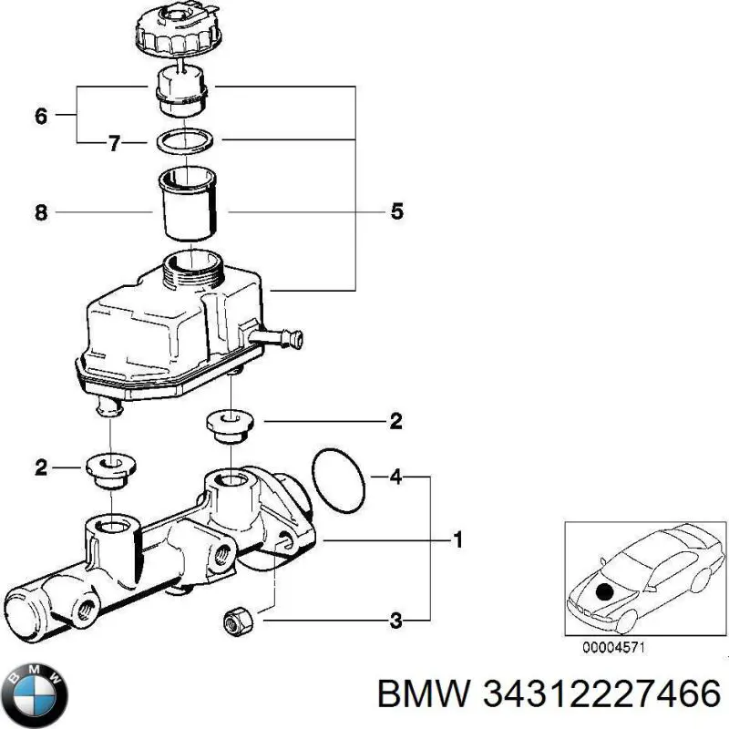 34312227466 BMW