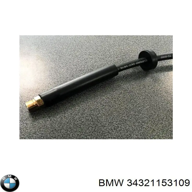 34321153109 BMW latiguillo de freno delantero