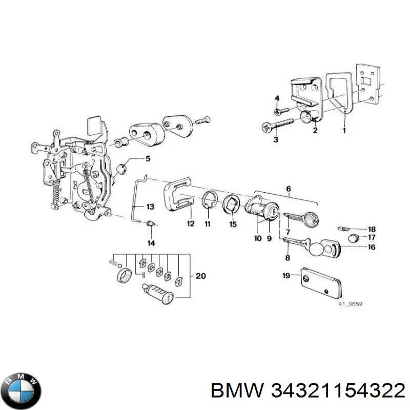 Comprar 34321154322 BMW 
