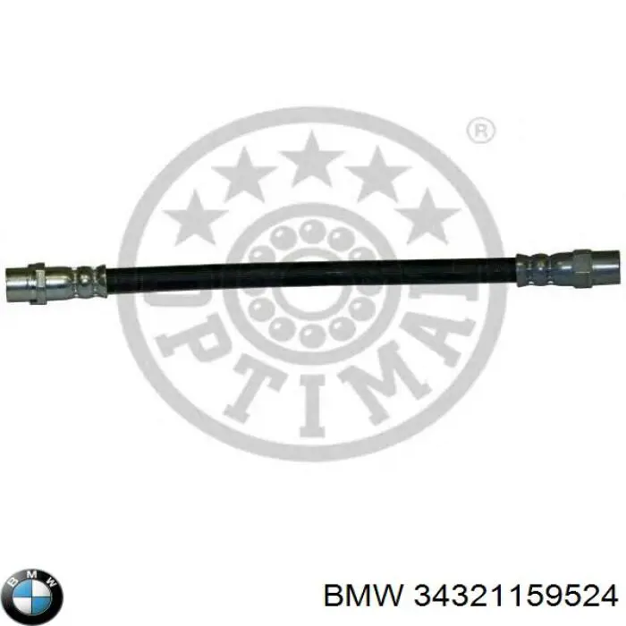 34321159524 BMW tubo flexible de frenos trasero