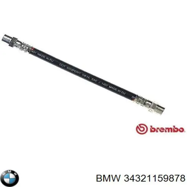 Comprar 34321159878 BMW Latiguillo de freno trasero