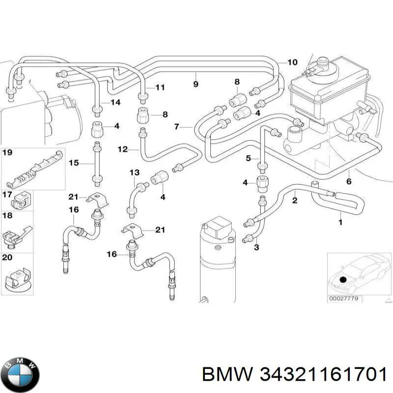 Comprar 34321161701 BMW 
