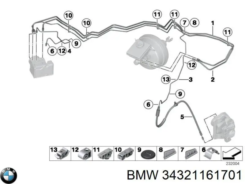  BMW 34321161701 precio, desde 11,36 EUR