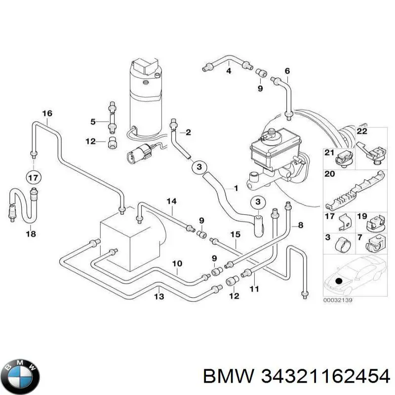  BMW 34321162454 precio, desde 8,68 EUR