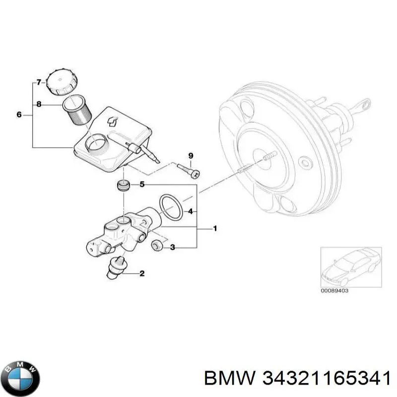 34321165341 BMW 