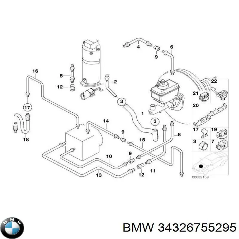  BMW 34326755295 precio, desde 31,55 EUR