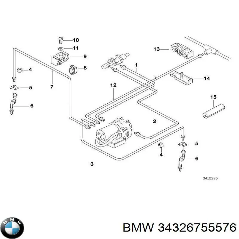 BMW 34326755576 precio, desde 35,51 EUR