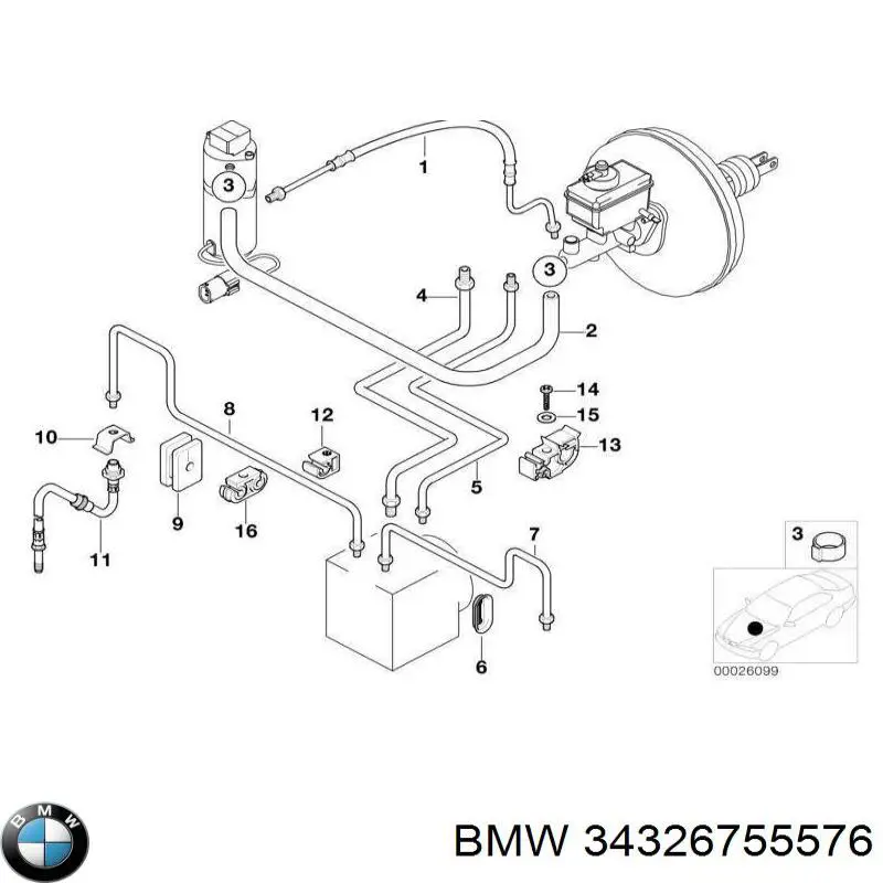 Comprar 34326755576 BMW 