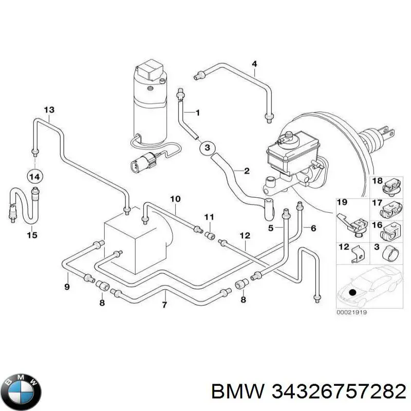  BMW 34326757282 precio, desde 10,59 EUR