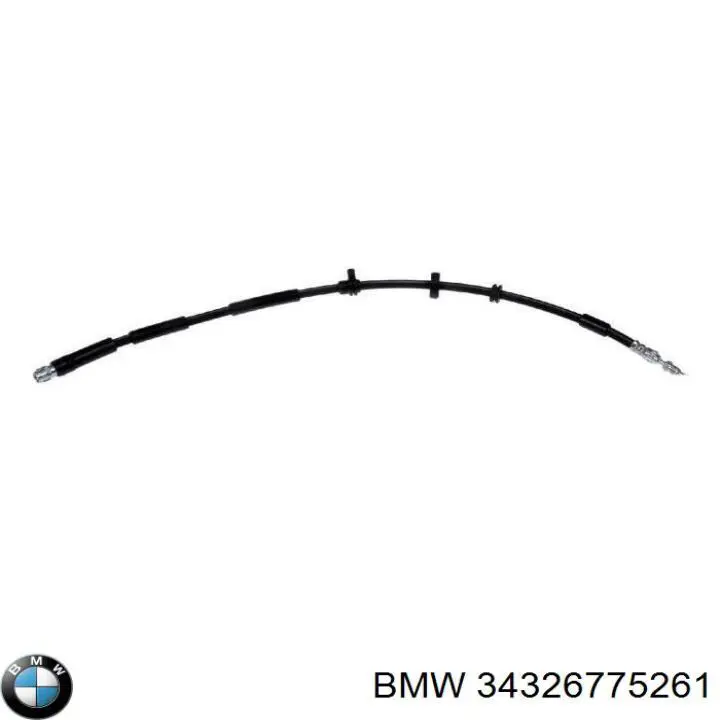 34326775261 BMW Tubo de frenos delantero