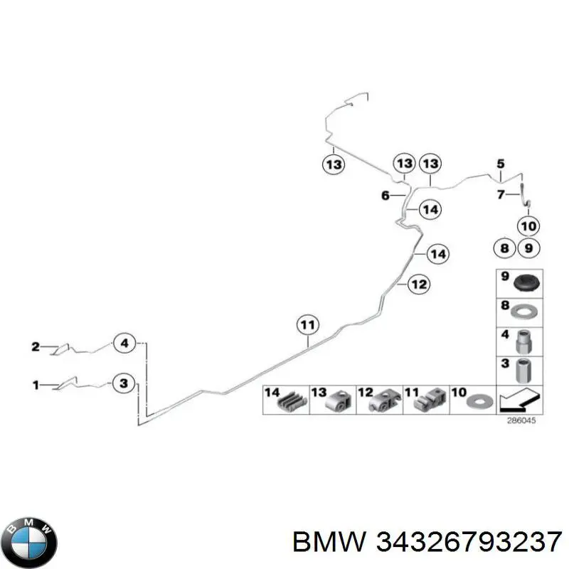 34326793237 BMW 