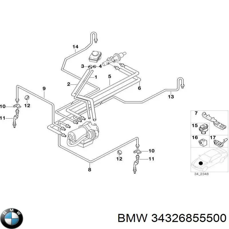 34326855500 BMW