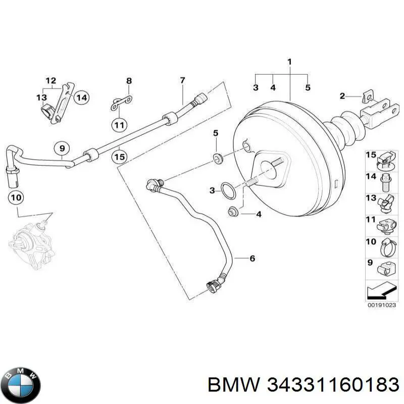 34331160183 BMW