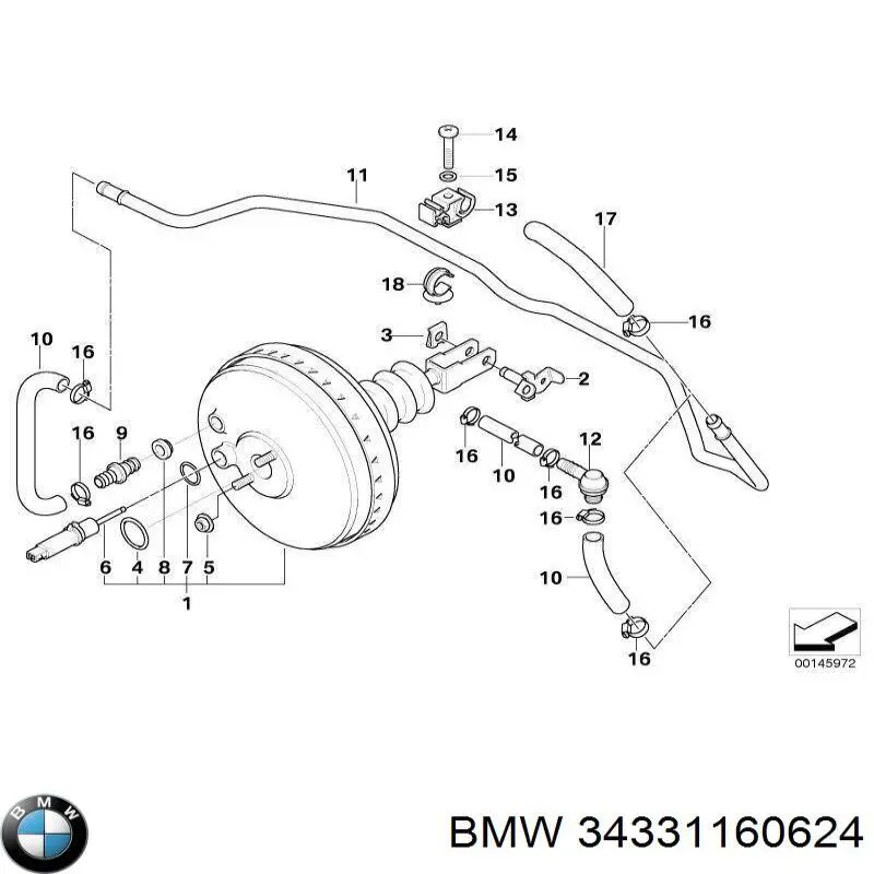 Comprar Servofreno BMW 5  E34