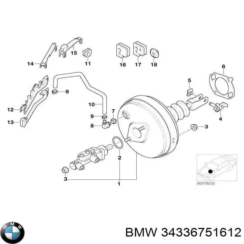 34336751612 BMW