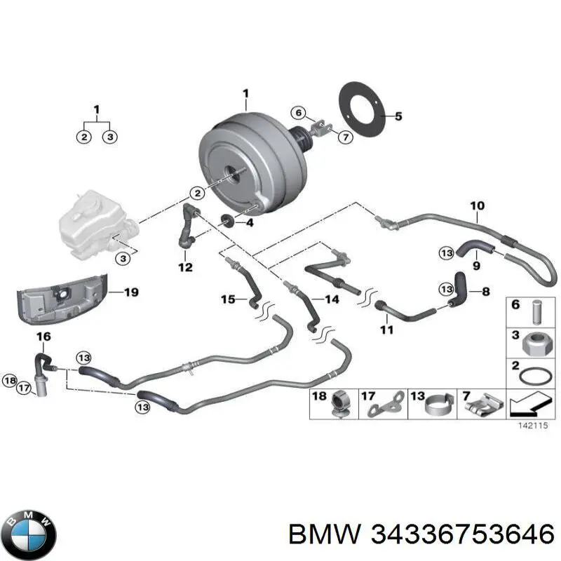  BMW 34336753646 precio, desde 13,29 EUR