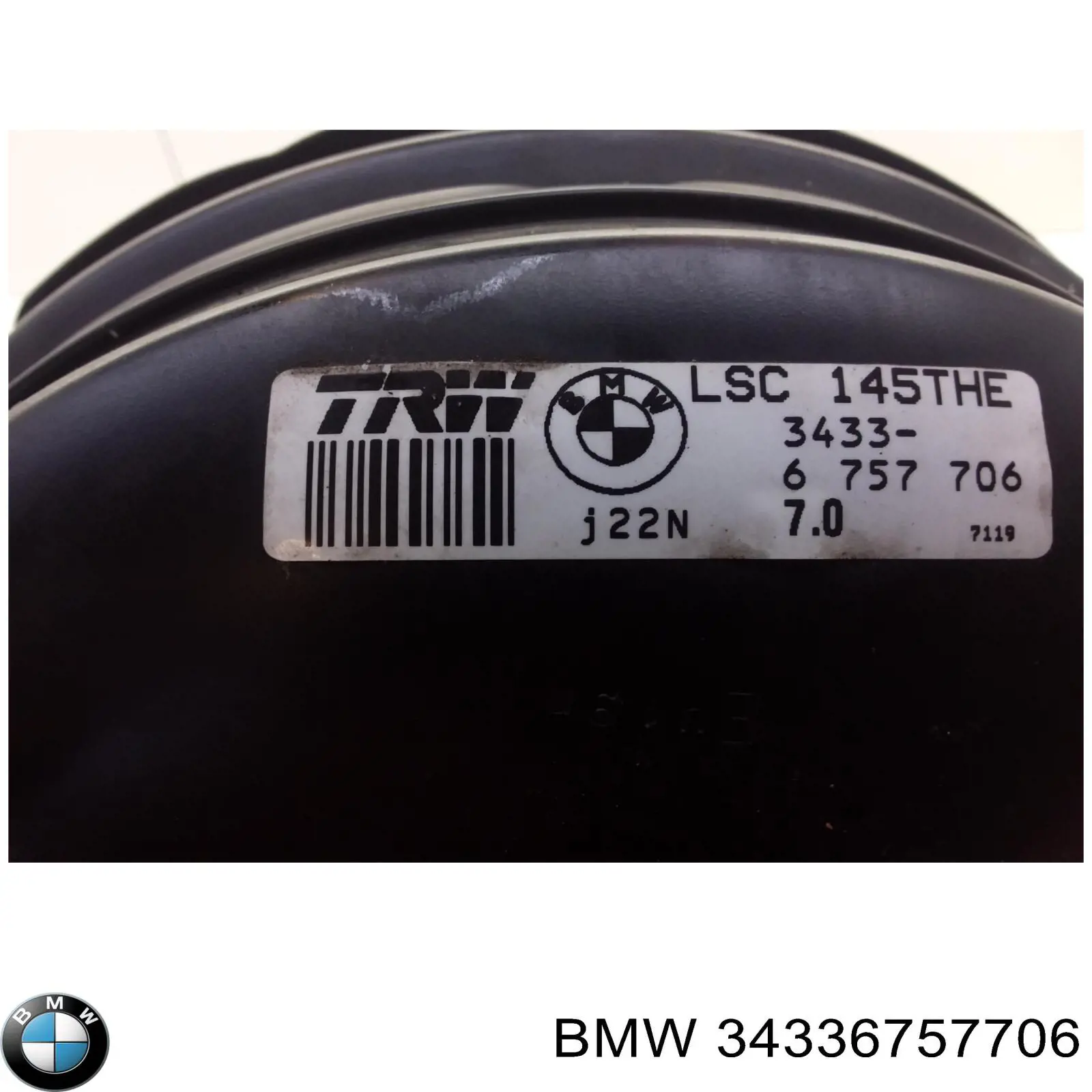 34336757706 BMW servofrenos