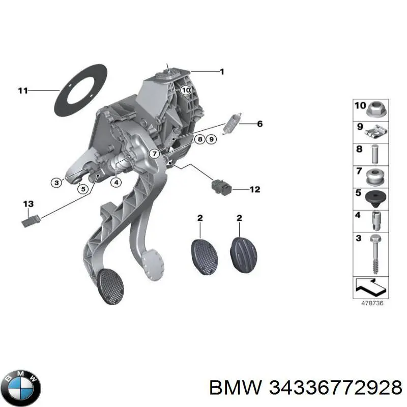 Comprar 34336772928 BMW 
