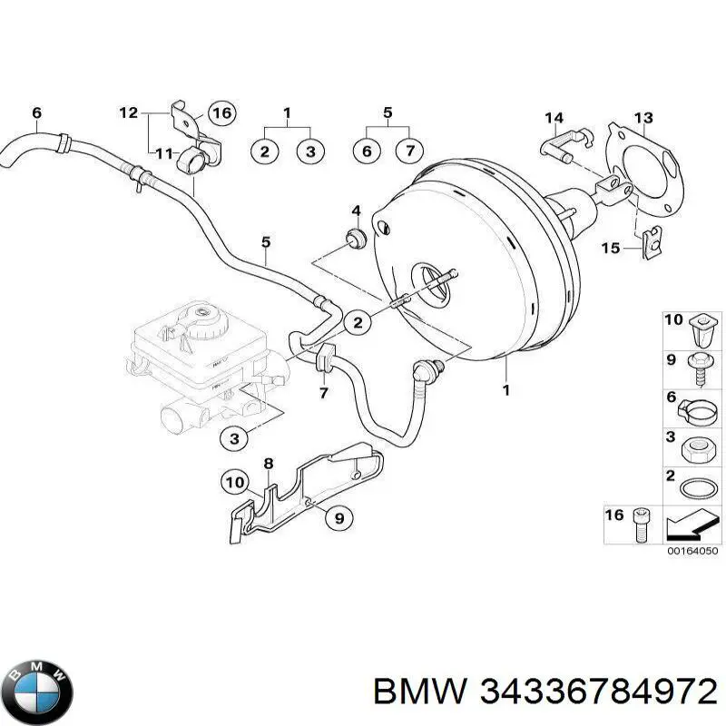 Servofreno BMW 34336784972 precio, desde 124,87 EUR