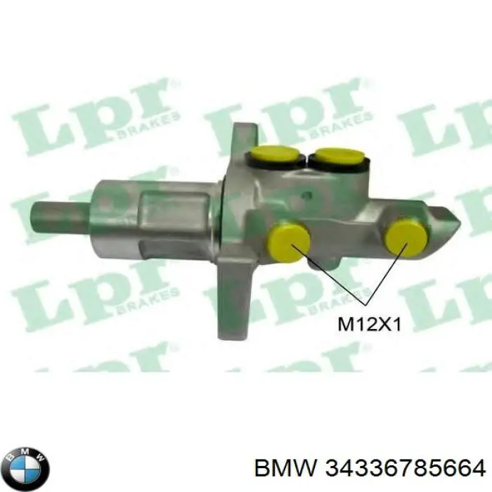 Cilindro maestro de frenos BMW 34336785664 precio, desde 39,20 EUR