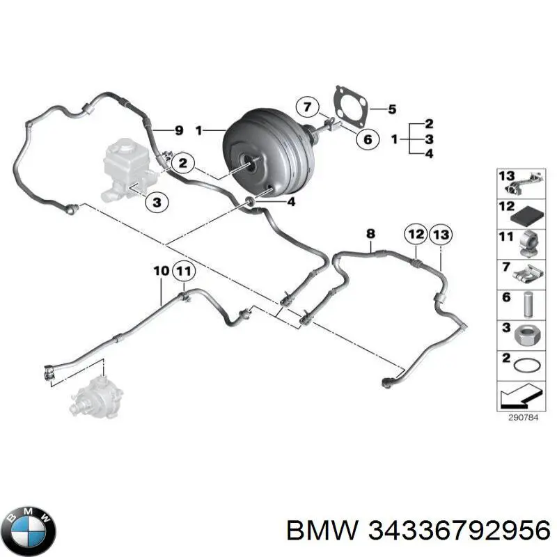 Comprar 34336792956 BMW Servofreno