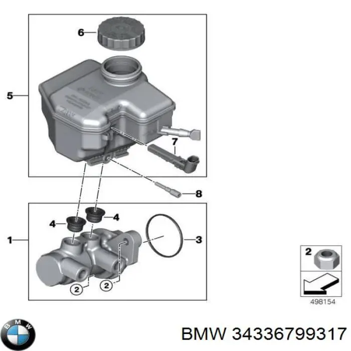  BMW 34336799317 precio, desde 6,26 EUR