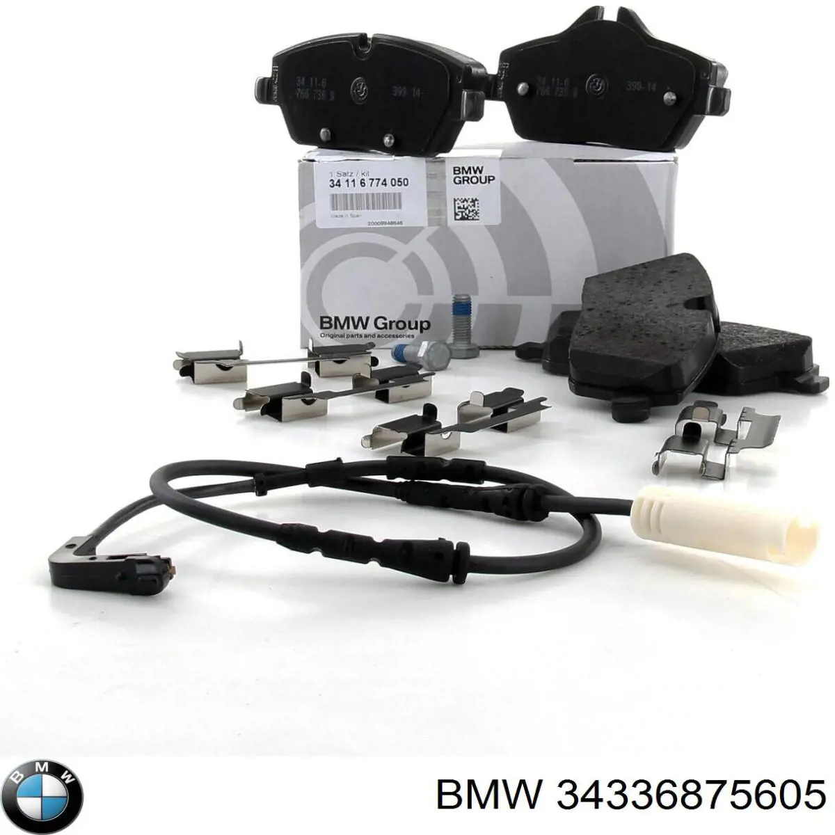 Sensor de presión del sistema de frenos neumáticos 34336875605 BMW