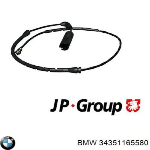 Comprar 34351165580 BMW Sensor de desgaste de pastillas de freno trasero