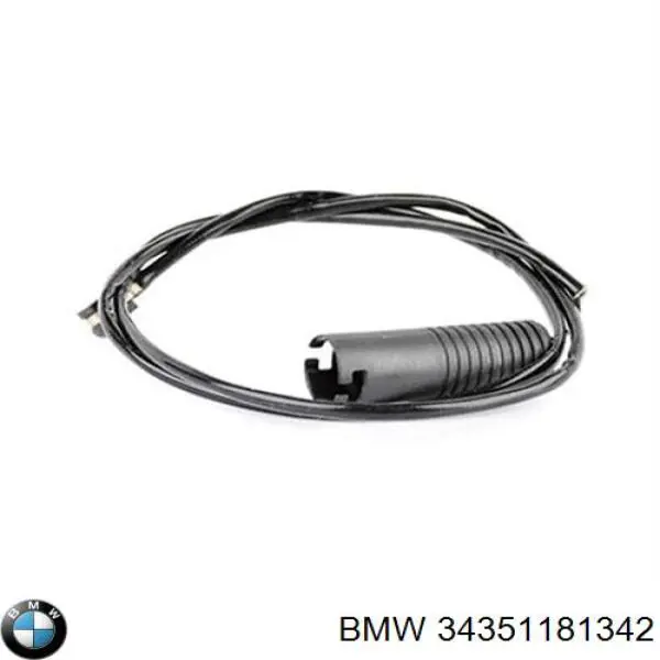 34351181342 BMW Sensor de desgaste de pastillas de freno trasero