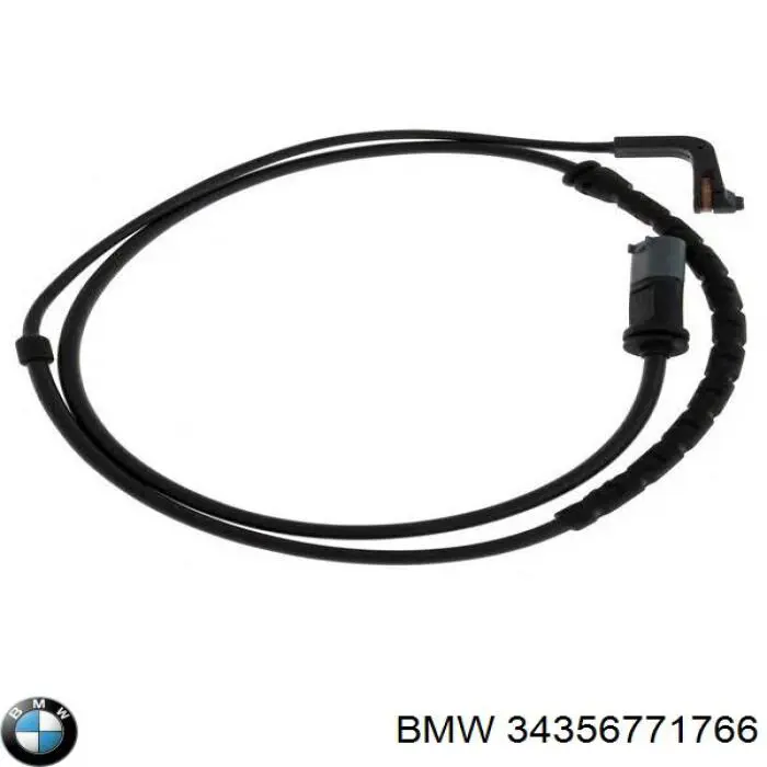 34356771766 BMW contacto de aviso, desgaste de los frenos, trasero