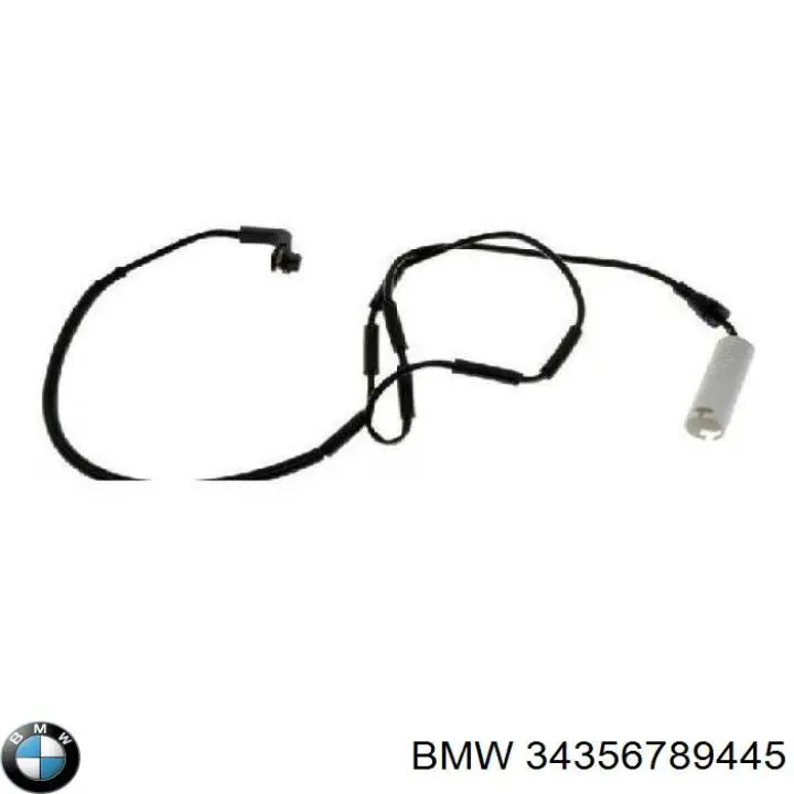 34356789445 BMW contacto de aviso, desgaste de los frenos, trasero