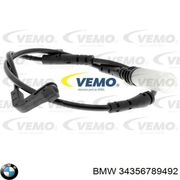 Comprar 34356789492 BMW Sensor de desgaste de las pastillas de freno delanteras