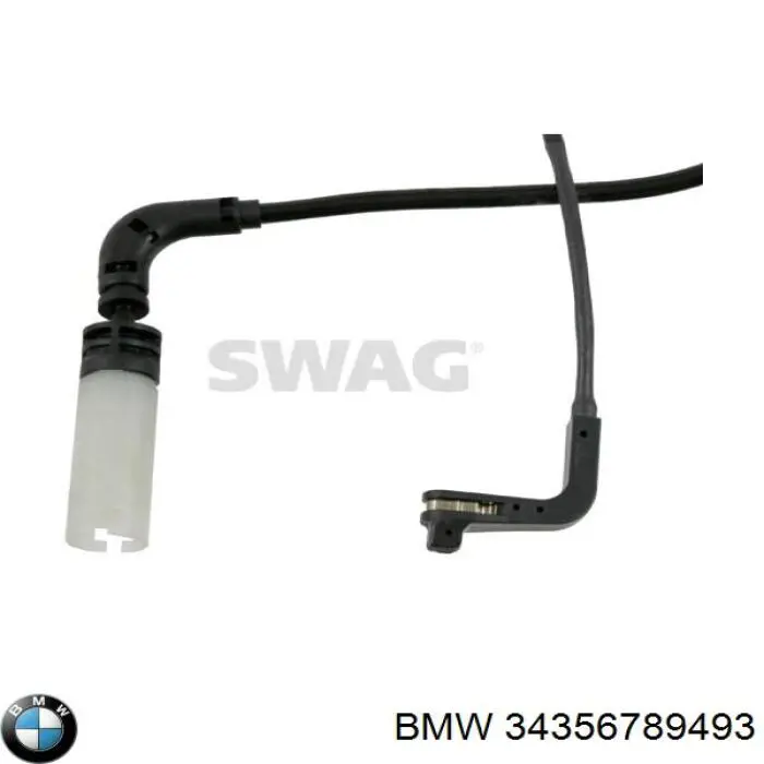 Comprar 34356789493 BMW Sensor de desgaste de pastillas de freno trasero