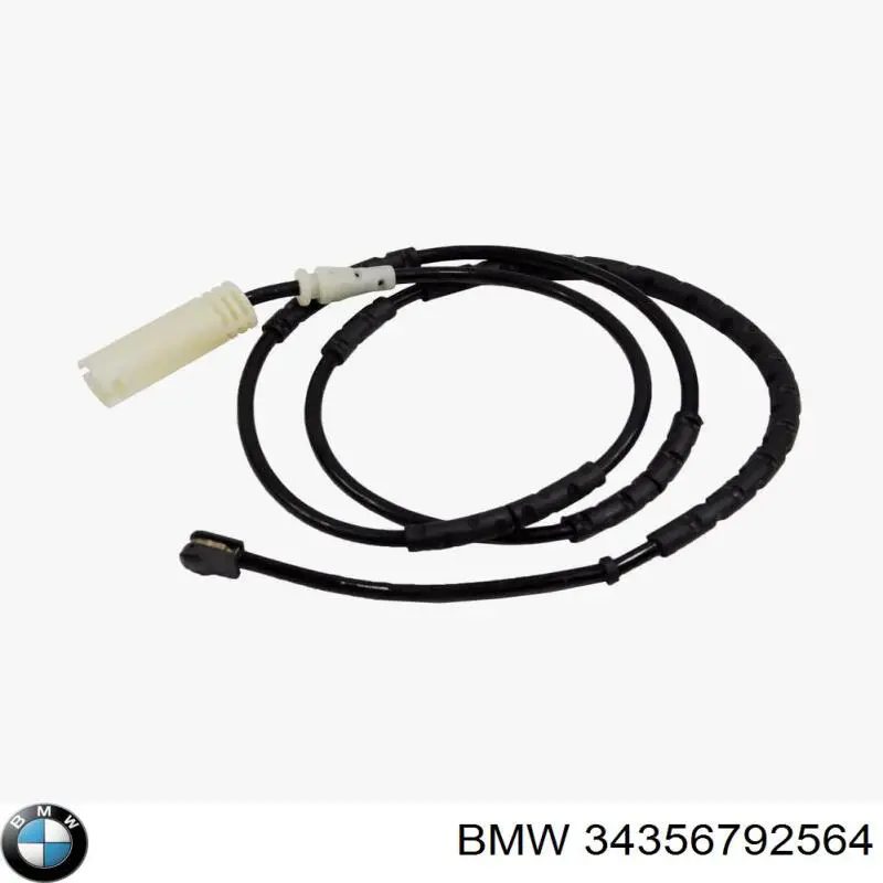 34356792564 BMW Sensor de desgaste de pastillas de freno trasero