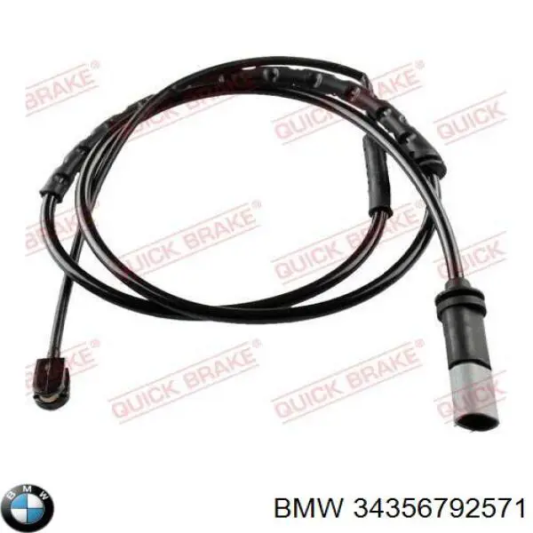 Comprar 34356792571 BMW Sensor de desgaste de pastillas de freno trasero