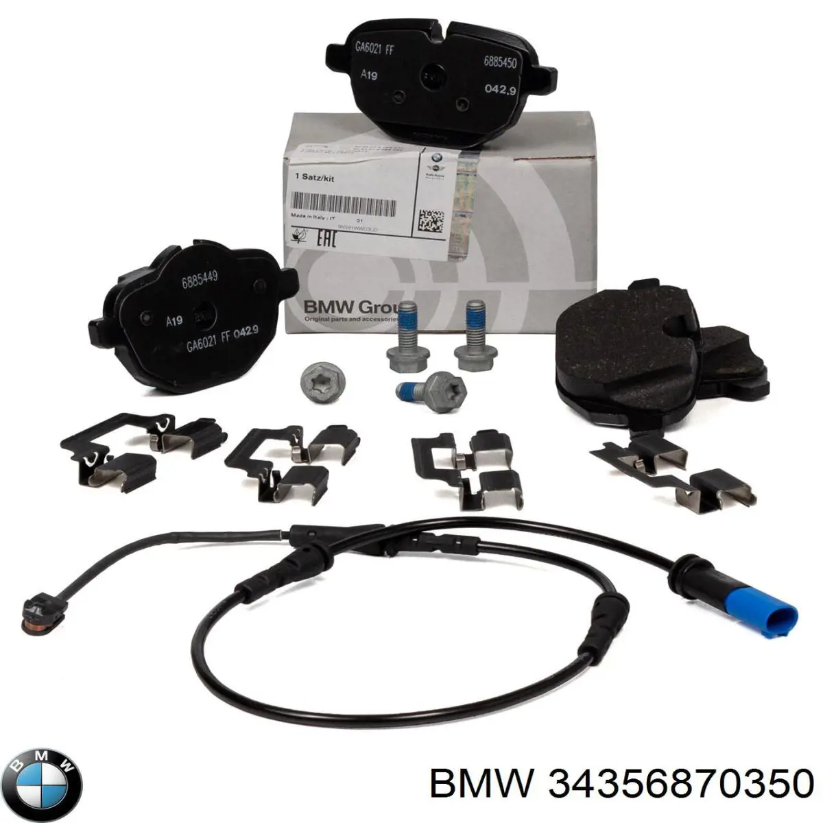 Comprar 34356870350 BMW Sensor de desgaste de pastillas de freno trasero