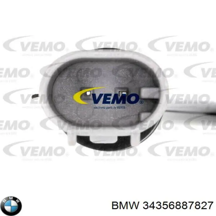 Sensor de desgaste de las pastillas de freno delanteras BMW 34356887827 precio, desde 10,50 EUR