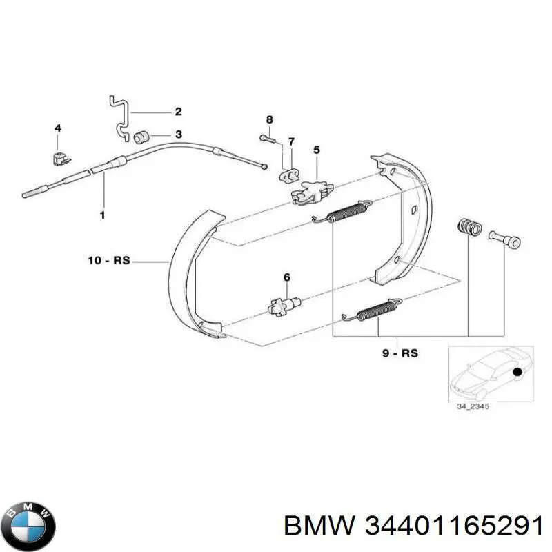  BMW 34401165291 precio, desde 3,07 EUR