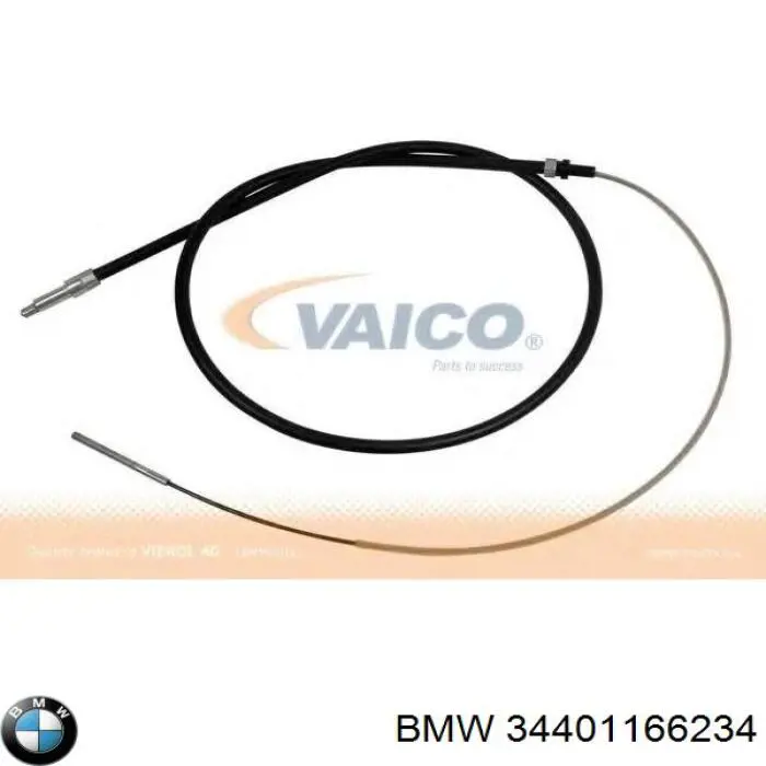 Cable de freno de mano trasero izquierdo BMW 34401166234 precio, desde 13,76 EUR
