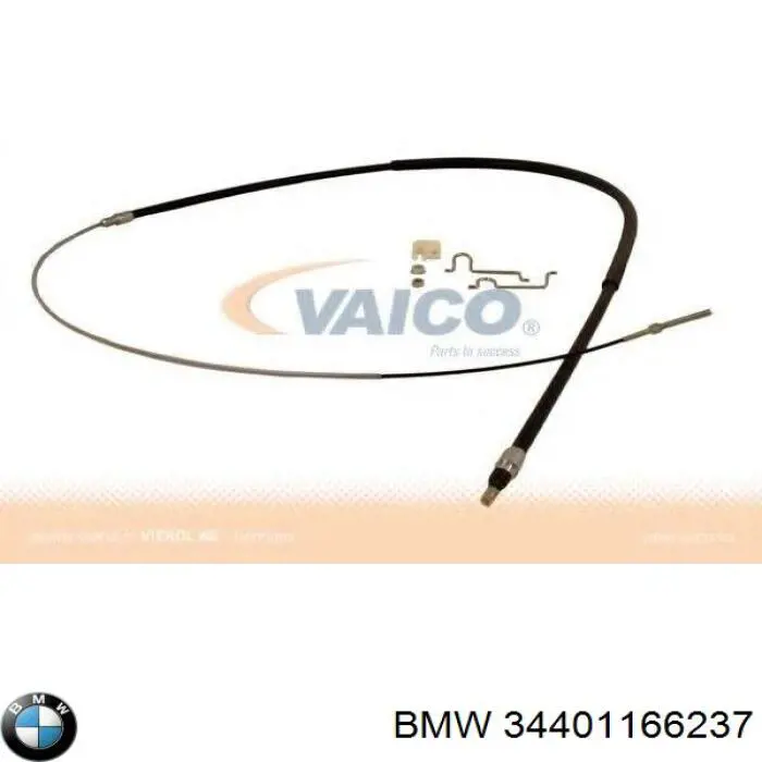 Cable de freno de mano trasero derecho BMW 34401166237 precio, desde 17,73 EUR