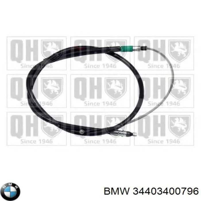 Cable de freno de mano trasero derecho para BMW X3 (E83)