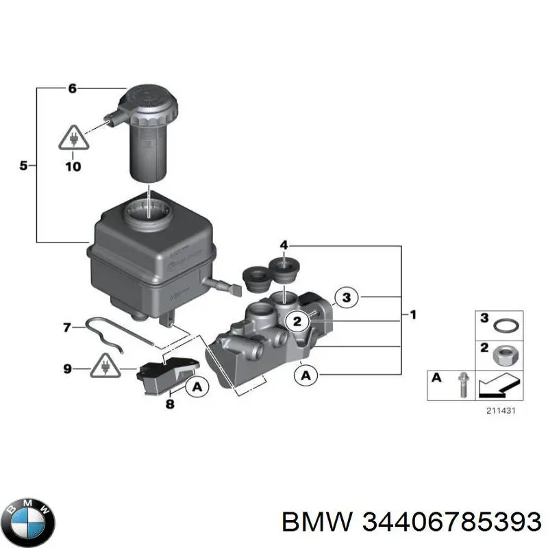 BMW 34406785393 precio, desde 14,25 EUR