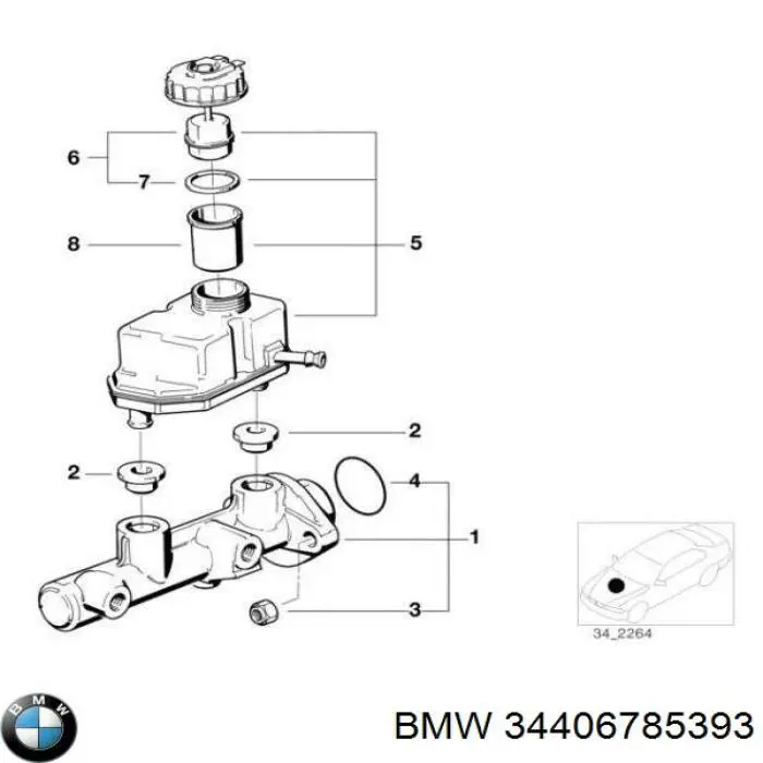 Comprar 34406785393 BMW 