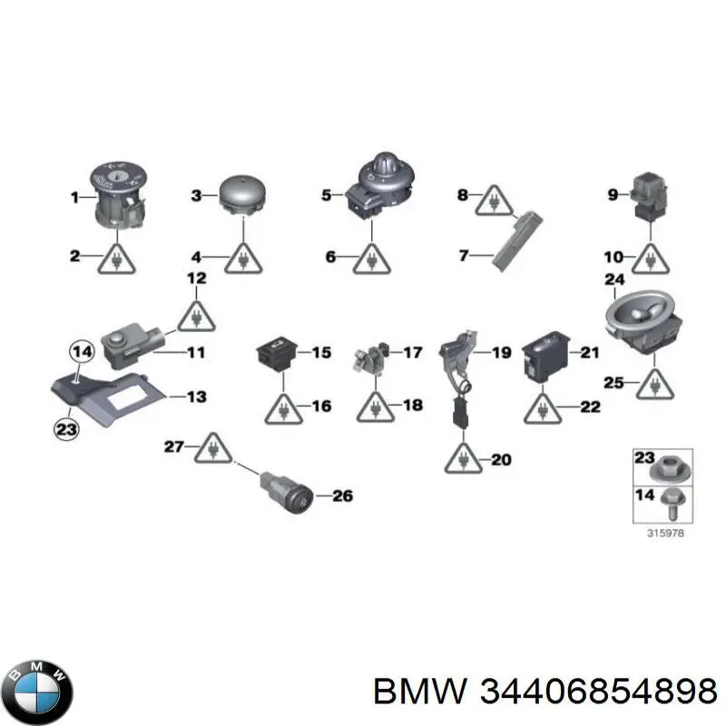 Comprar 34406854898 BMW 