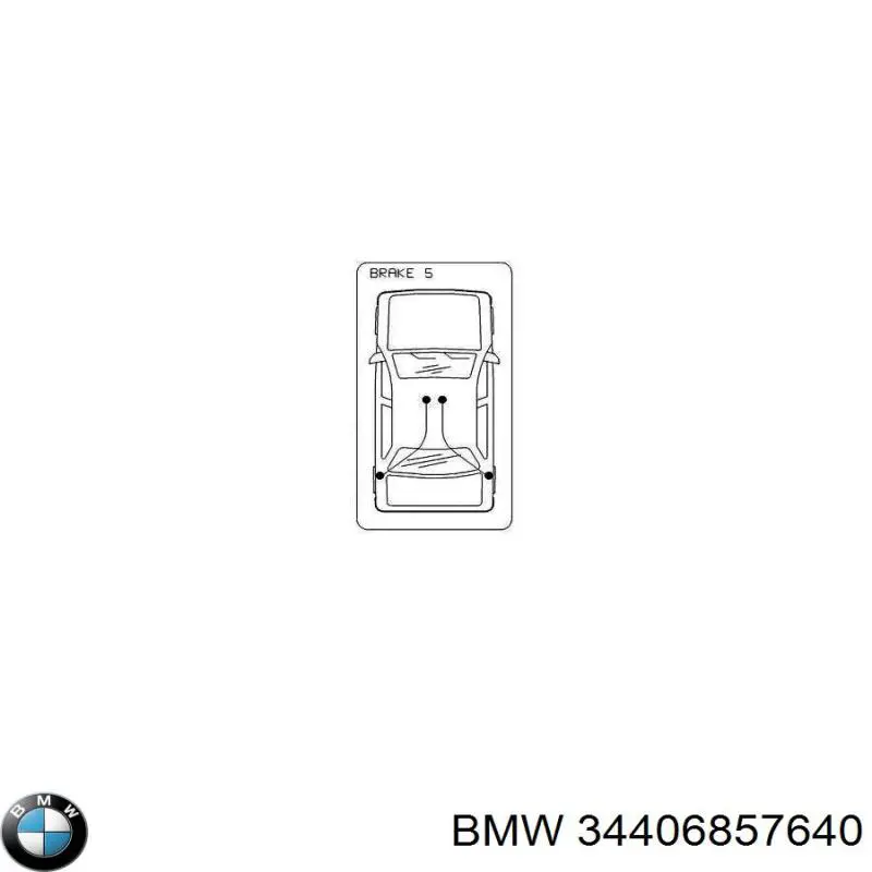 Cable de freno de mano trasero derecho/izquierdo BMW 34406857640 precio, desde 27,92 EUR