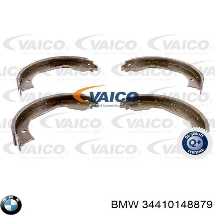 Juego de zapatas de frenos, freno de estacionamiento BMW 5 E39