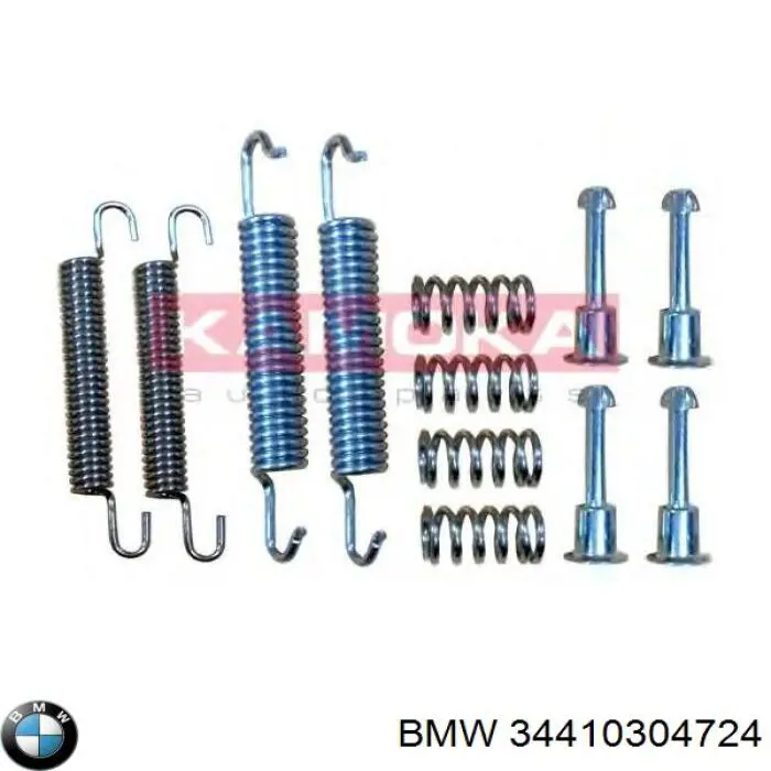 Kit de montaje de zapatas de freno traseras 34410304724 BMW