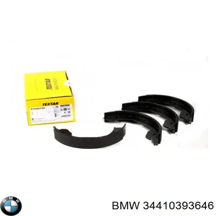 Juego de zapatas de frenos, freno de estacionamiento BMW 5 E39